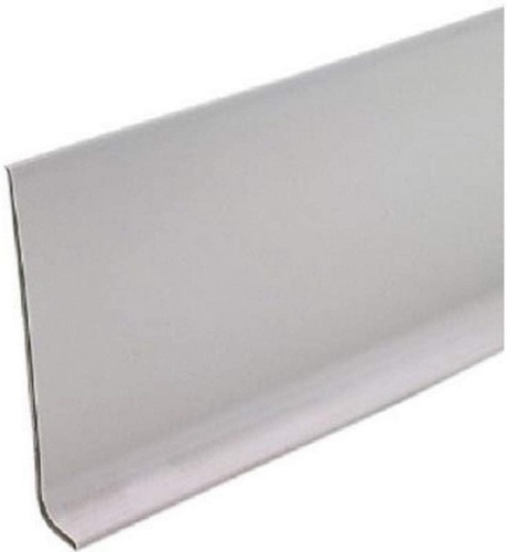 MD Building Products Vinyl Wall Base, Bulk Roll, 4" x 120', Silver Gray - NEW in Damaged Box - Lot 728