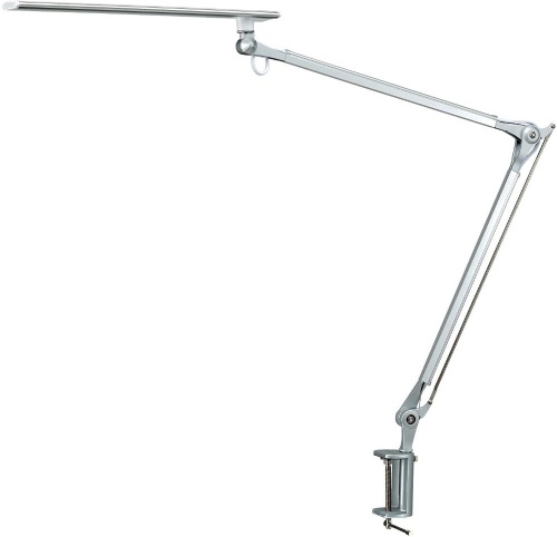 Phive CL-1 LED Architect Desk/Clamp Lamp, Metal Swing Arm, Dimmable - Appears New  - Lot 729