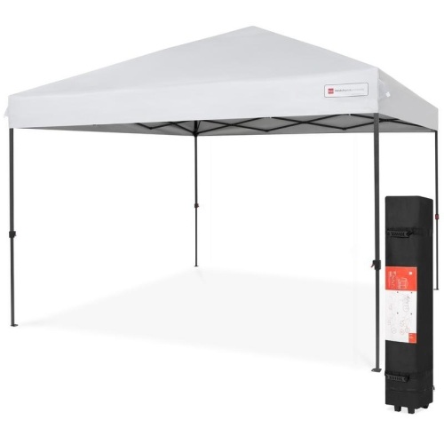 One-Person Setup Instant Pop Up Canopy w/ Wheeled Bag - 10x10ft. Appears New - Lot 743