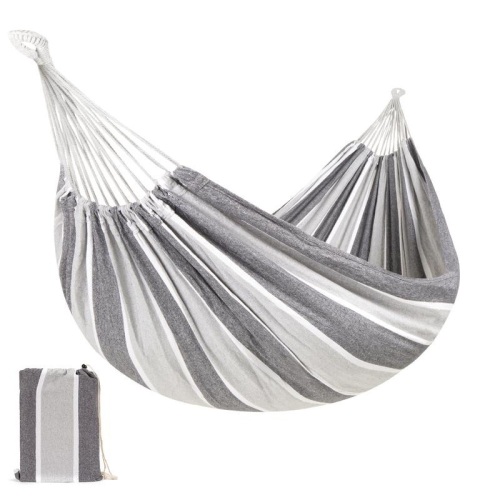 2-Person Brazilian-Style Double Hammock w/ Portable Carrying Bag. Appears New - Lot 749