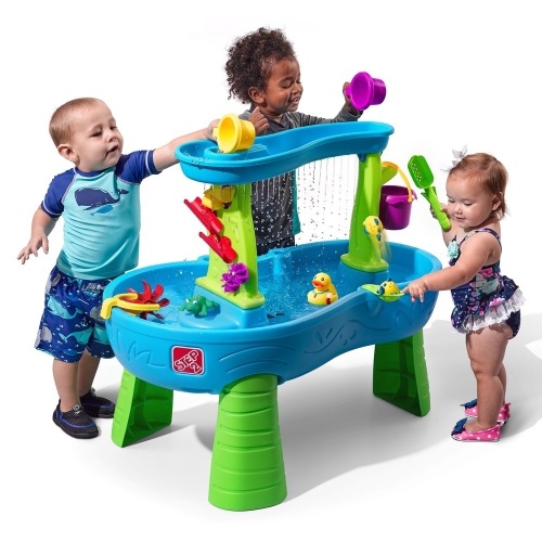 Step2 Rain Showers Splash Pond Water Table for Kids. Appears New - Lot 812