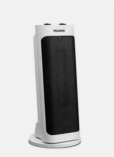 Pelonis PH-19J 1500W Leaning Ceramic Tower Heater. Appears New - Lot 814