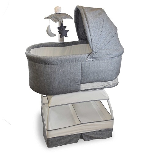 Bliss Sweetli Deluxe Bassinet in Stonewash. Appears New - Lot 817