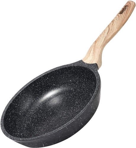 Laefero 11" Nonstick Frying Pan with Spatula - NEW - Lot 834