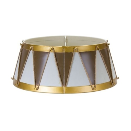 Metal Drum Christmas Tree Stand  - Lot 1094