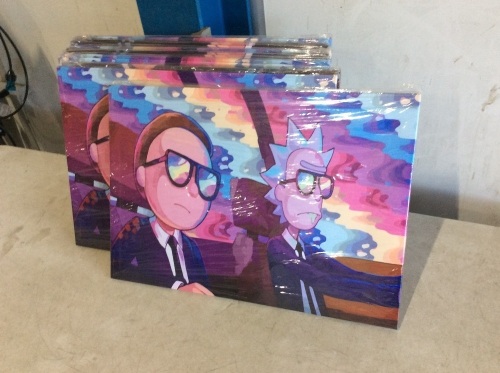Lot of (11) Rick & Morty Canvas Wall Art - Lot 644