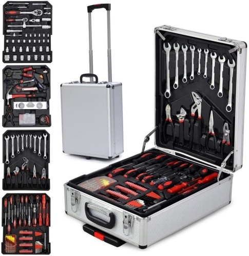 799pcs Aluminum Trolley Case Tool Set - Lot 80