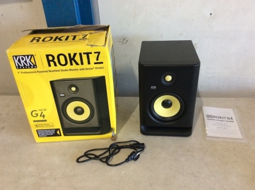 KRK Rokit 7 G4 7" Professional Powered Nearfield Studio Monitor with Kevlar Drivers  - Lot 93