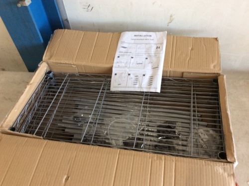 Adjustable 5-Tier Wire Shelving Rack  - Lot 1163