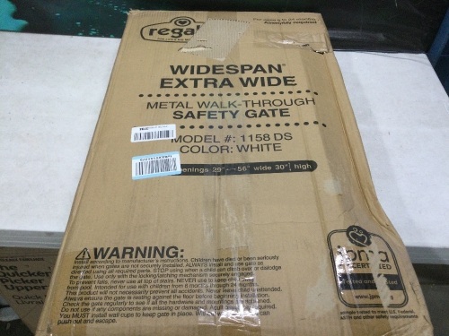 Regalo 56-Inch Extra WideSpan Walk Through Baby Gate  - Lot 839