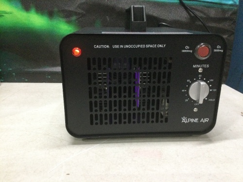 Alpine Air Ozone Air Purifier & Deodorizer - Lot 531