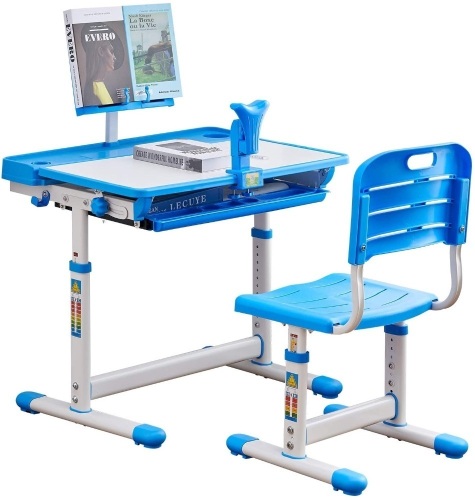 BOJOY Kids Study Table and Chair Set  - Lot 1014