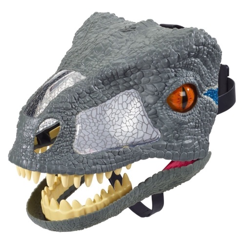 Jurrasic World Velociraptor "Blue" Chomp 'N Roar Mask  - Lot 1023