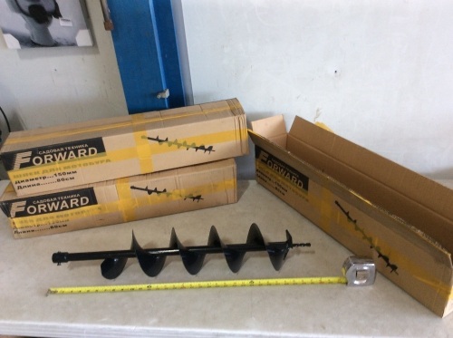 Lot of (3) Earth Auger Bits - Lot 1068