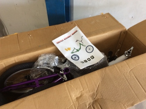 Purple Tricycle - Lot 1078