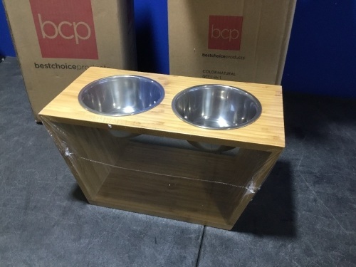 Lot of (2) Elevated Dog Bowl Feeders - Lot 352
