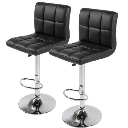 Height Adjustable Bar Stools, Set of 2  - Lot 362