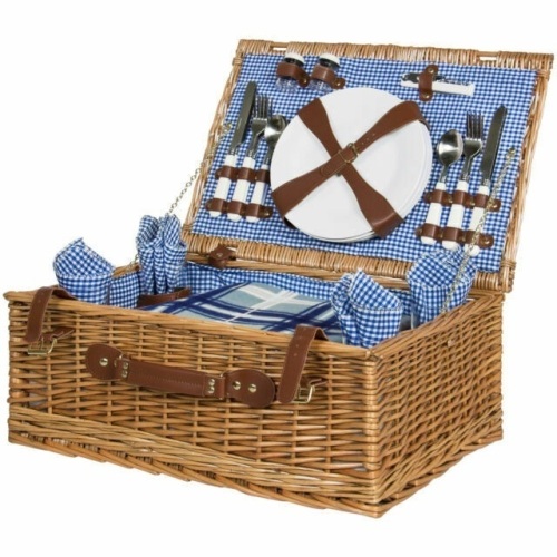 Picnic Basket of 4 People  - Lot 638