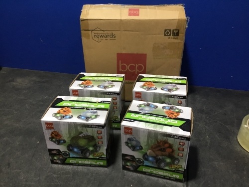 Bump and Go Battle Dinosaurs with Lights and Sounds - Lot 1123