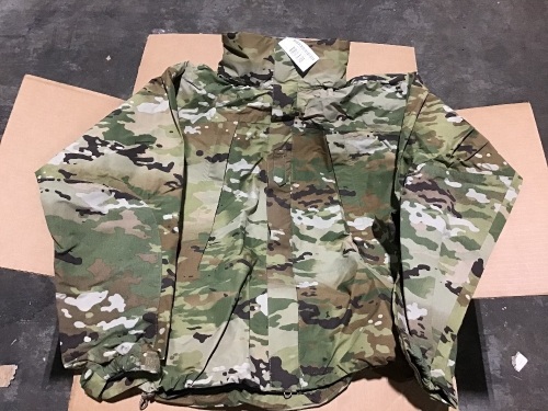 Case of Genuine Issue Gen III Cold/Wet Weather Waterproof Camo Jackets  - Lot 1059