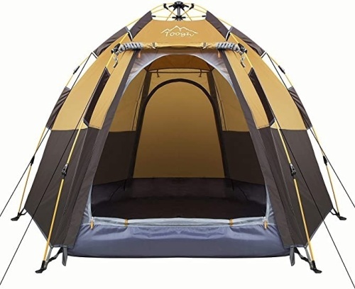 Toogh 3-4 Person Pop Up Camping Tent - Lot 316