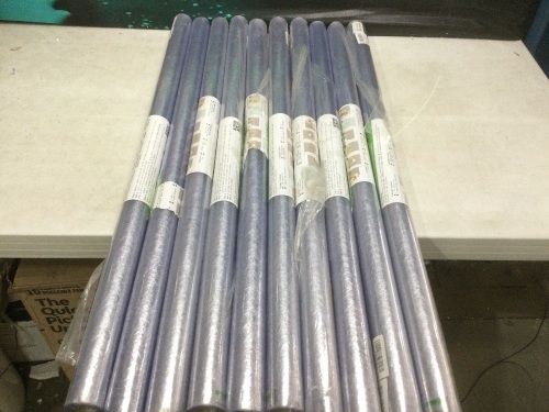 Lot of (10) Decorative Window Film Rolls - Lot 678