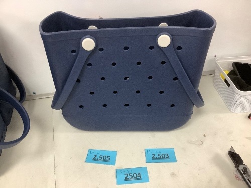 Navy Blue Tote Bag - Lot 2505