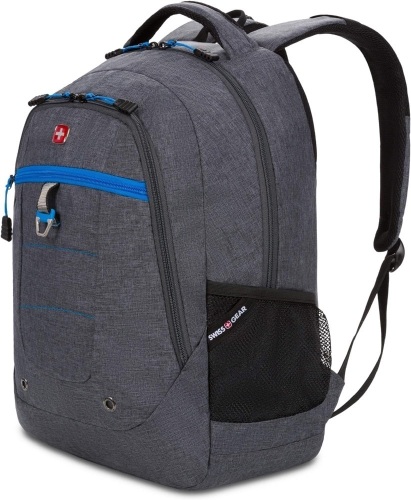 SwissGear 5918 Laptop Backpack, Grey, 17.75-Inch - Lot 2560