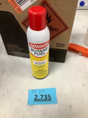 Box Of Butane 3 Count - Lot 2735