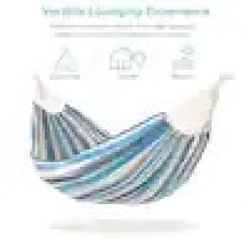 Portable brazillan style double hammock - Lot 2587
