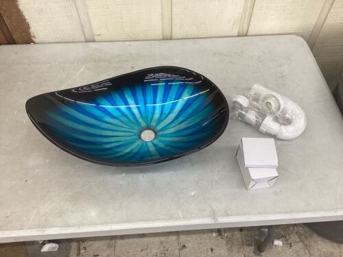 Countertop Vessel Sink  - Lot 240