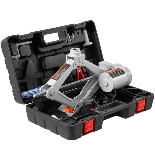 VEVOR 3 Ton 12V All-in-One Electric Scissor Jack, 120-370/170-420MM Lifting Range  - Lot 346
