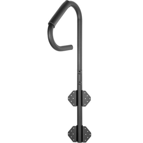 VEVOR 48" Stationary Heavy Iron Under Mount Handrail with Sponge Rubber Grip, 600lb Capacity  - Lot 347