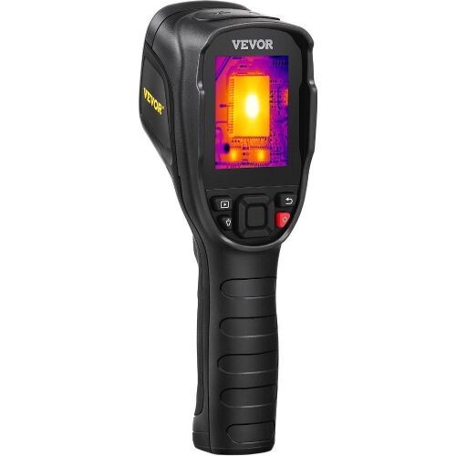 VEVOR Thermal Imaging Camera, 240x180 IR Resolution (43200 Pixels), 20Hz Refresh Rate Infrared Camera with -4℉~662℉ Temperature Range, 16G Built-in SD Card, and Rechargeable Li-ion Battery - Lot 699