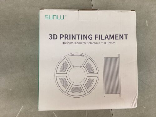 Sunlu 3D Printing Filament  - Lot 718