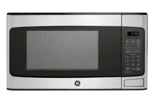 GE 1.1 cu. ft. Countertop Microwave in Stainless Steel  - Lot 78