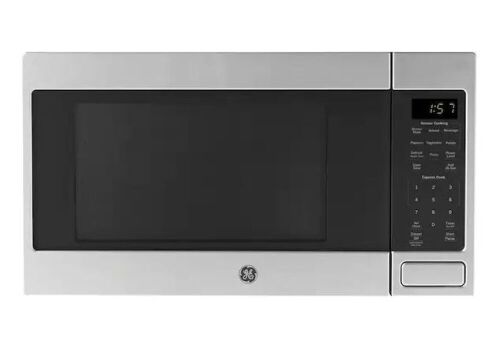 GE 1.6 cu. ft. Countertop Microwave in Stainless Steel with Sensor Cooking  - Lot 79