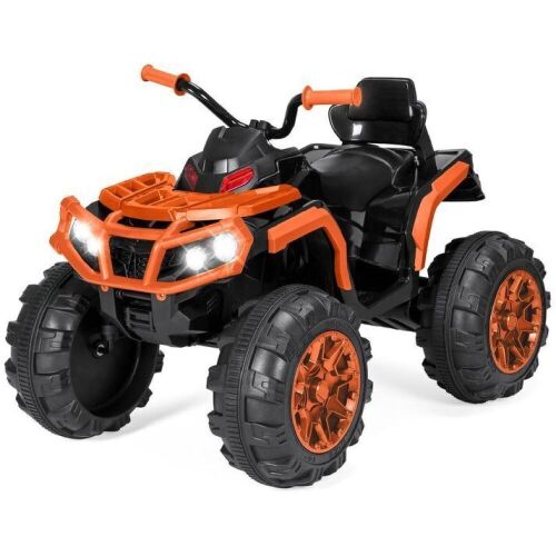 12V Kids Ride-On 4-Wheeler Quad ATV Car w/ 3.7mph Max, Bluetooth, Headlights  - Lot 420