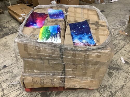 Lot of (12) Cases of (130) 4 Pack of Neck Gaiter Bandanas - Lot 170