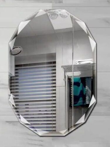 ELLO&ALLO 30 in. W x 36 in. L Single Beveled Edge Bath Wall Vanity Mirror - Lot 159