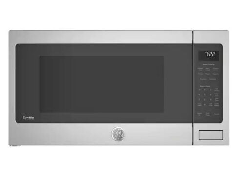 GE Profile 2.2 cu. ft. Countertop Microwave in Stainless Steel with Sensor Cooking - Lot 92