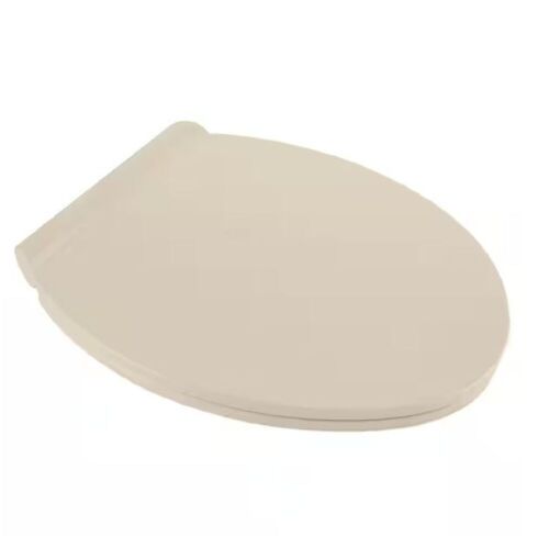 American Standard Contemporary Slow-Close Round Closed Front Toilet Seat with TriVantage in Bone - Lot 189