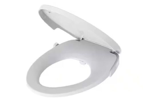 Glacier Bay Slim Non- Electric Bidet Seat for Elongated Toilets in White - Lot 197