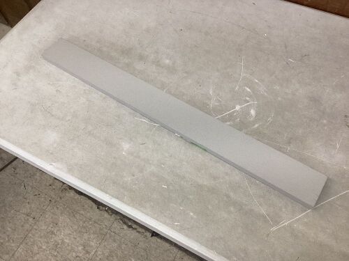 Hampton Bay 3 in. x 30 in. x 0.75 in. Wall Cabinet Filler in Sterling Gray - Chipped On One End  - Lot 205