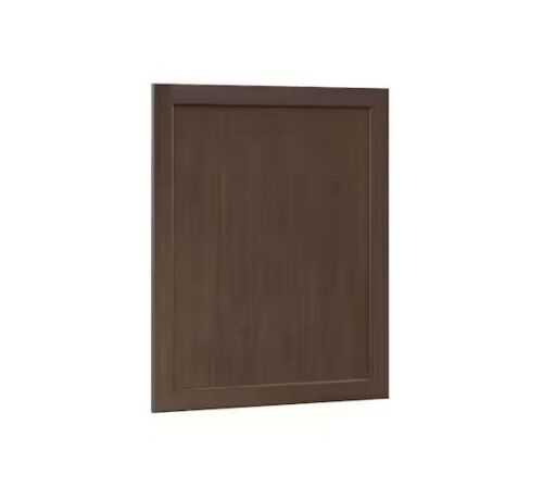 Hampton Bay Shaker 23 in. W x 29.37 in. H Base Cabinet Decorative End Panel in Brindle - Scratch on One Edge - Lot 209