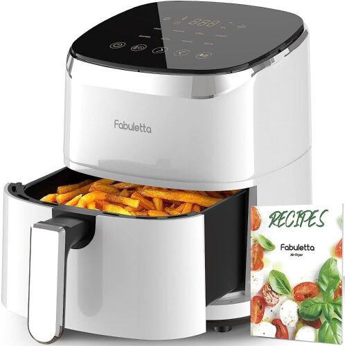 Fabuletta 4 Qt Air Fryer 9 in 1 Touch Control  - Lot 166