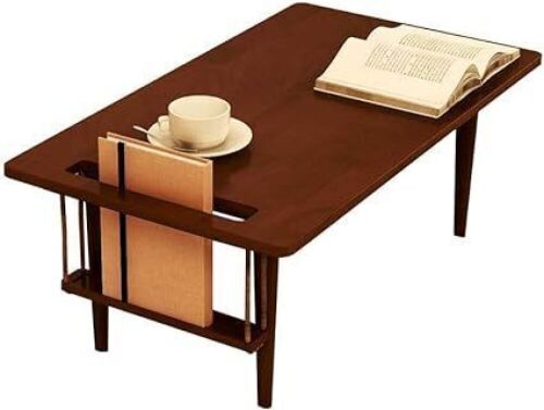 WoodShine Mid Century Modern Mini-Swing Wooden Coffee/Tea Table, 31.5" Long - Lot 206