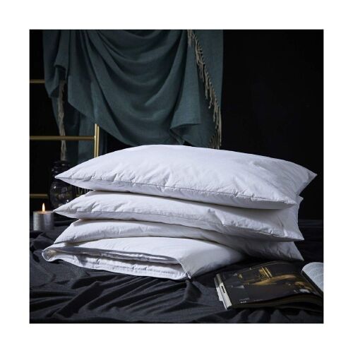 Three Geese Adjustable Layer Goose Feather Pillow, Queen  - Lot 548