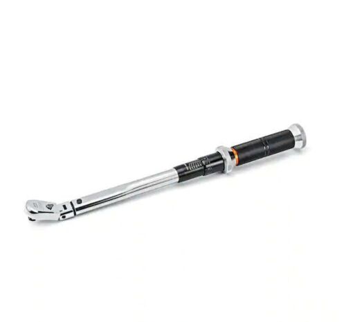GEARWRENCH 3/8 in. Drive 120XP 5-75 ft/lbs. Flex-Head Micrometer Torque Wrench - Lot 574
