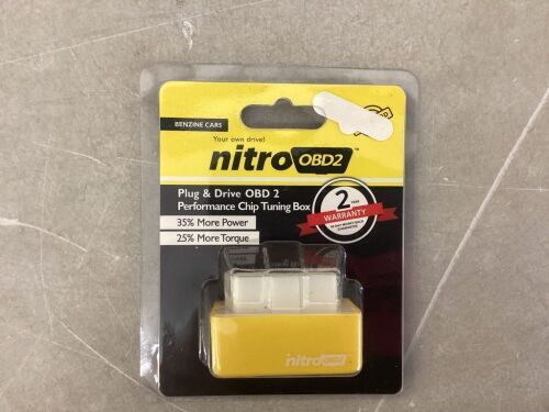 Nitro OBD2 Plug & Drive Performance Chip Tuning Box  - Lot 609
